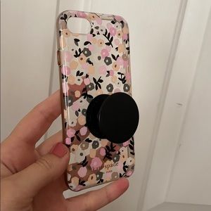 Kate spade case with pop socket